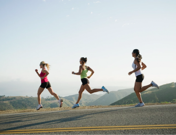 How do I protect my knees when running?